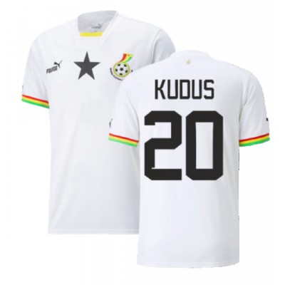 Ghana Mohammed Kudus #20 Heimtrikot WM 2022 Kurzarm